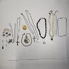 Image 1 : Assortment Of Vintage Costume Jewelry Including Necklaces Rings And A Pocket Watch