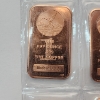 Image 2 : x6 Libertad Design 1 AVDP oz .999 Fine Copper Bars - Mint Cond. in Sealed Package!