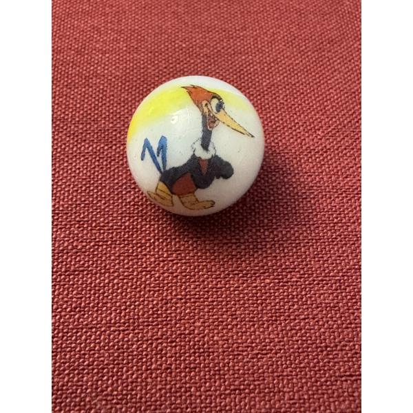 Vintage Original Woody Woodpecker Promotional Marble - Mint Condition