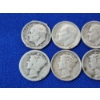 Image 2 : x10 90% Silver Roosevelt and Mercury Dimes FV: $1.00
