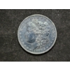 Image 1 : 1886 Morgan Silver Dollar With Unique Darker Toning On One Side!