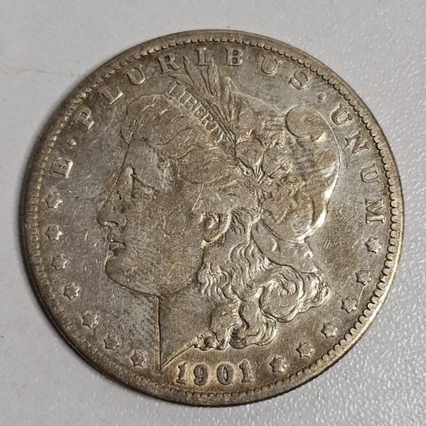 1901-S United States Morgan 90% Silver Dollar FV: $1.00