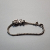 Image 2 : Sterling Silver Charm Bracelet with Charms 7" - TW: 14.4g
