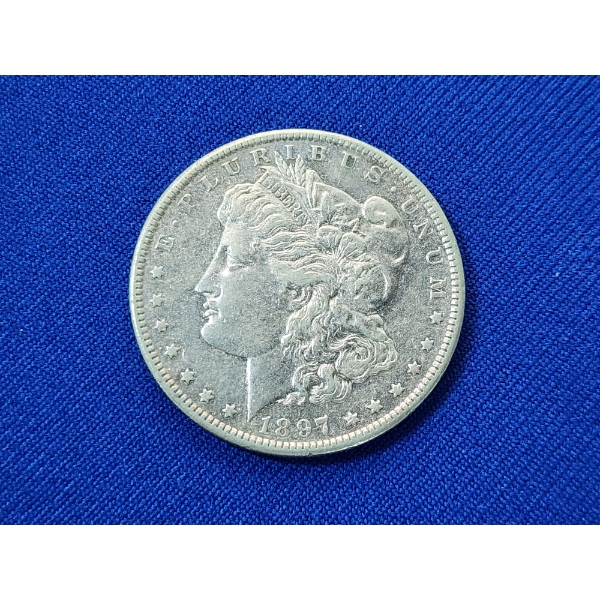 1897-S 90% Silver Morgan Dollar 