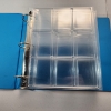 Image 3 : 2" Binder with 5 Pages for Coin Slabs - Holds 45 Slabs - Great Condition