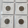 Image 7 : $0.95 Face Value of Assorted Years Buffalo Nickels 