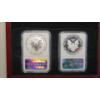 Image 3 : NGC 2012-S First Releases PF 70 Reverse PF & 2012-S PF 70 Ultra Cameo 1 Troy Oz 999 Silver Eagle Set