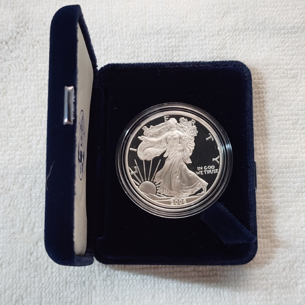 2006-W American Silver Eagle - 1 oz .999 Fine Silver