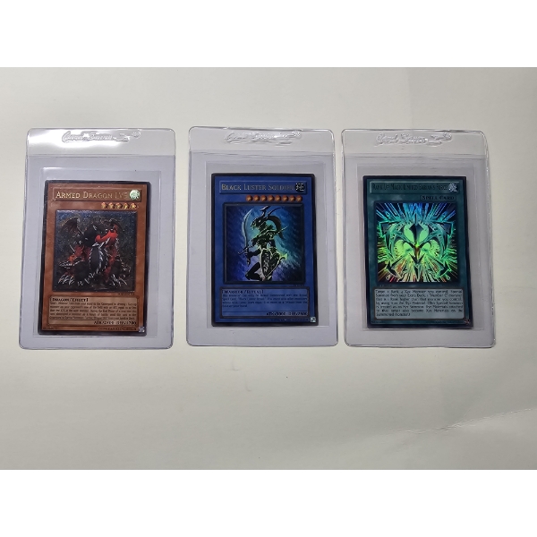 3 - Yu-Gi-Oh! TCG Trading Cards Including Ultimate & Ultra Rare - See Description - Mint Condition
