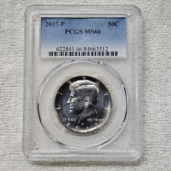 2017-P PCGS MS66 Kennedy Half Dollar