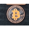 Image 5 : Two 1 Oz Copper Ounces - One Bitcoin Coin & One Thousand Dollar Bar 