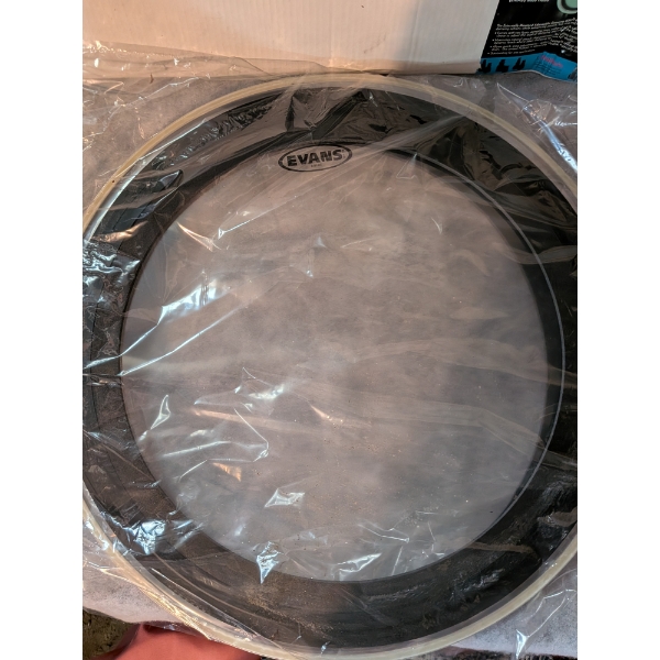 New Evans Drum Head With Vintage Stick.