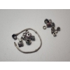 Image 1 : Pandora Bracelet Set: Various Sterling Silver & Other Metal Charms - TW of Sterling Silver: 39.1g