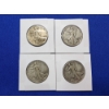 Image 1 : (4) 1943 Walking Liberty Silver Half Dollars