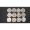 Image 2 : Assorted Years/Mint Marks United States 90% Silver Washington Quarters - Face Value: $3.00