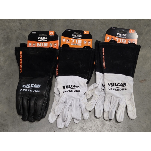 New Large & X Large Vulcan Welding Gloves