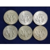 Image 3 : Six Assorted 40% Silver U.S. Kennedy Half Dollars ~ Face Value: $3.00