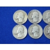 Image 2 : x8 Assorted Years 90% Silver U.S. Quarters Face Value: $2.00