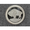 Image 3 : 1 Troy Ounce .999 Fine Silver Indian Buffalo Round