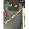 Image 5 : Assorted Costume Jewelry - Includes Jewelry Box & Gold Filled Earrings - Cat & Dog Bracelet 