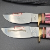 Image 2 : Two Steel Warriors Pink/Purple Handle Knives With Cases