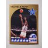 Image 1 : Michael Jordan 1990 NBA Hoops #5 Basketball Trading Card in Near Mint Condition