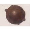 Image 4 : Very Rare Pre Civil War Antique Metal Pocket Flask - Some Deterioration (Holes) See Pics