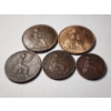 Image 2 : Five Assorted Older Vintage British Coins Including Pre-1900 Coins - One Penny, Half Penny & MORE!