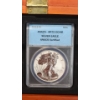 Image 2 : ANACS 2013-W RP70 DCAM 1 Troy Ounce .999 Fine Silver American Eagle In Wooden Storage Box