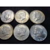 Image 3 : Eight 40% Silver Kennedy Half Dollars - $4 Face Value
