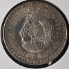 Image 1 : 1948 Mexican Cinco Pesos - .900 Silver