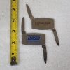 Image 7 : Two New In Box Zippo Branded Vintage Advertising Pocket Knives