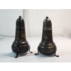 Image 1 : Vintage National Sterling Silver Salt and Pepper Shakers TW: 65.8g