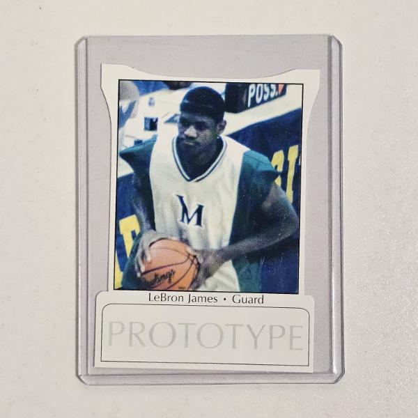 2002 Signagrafix LeBron James High School Rookie Prototype Trading Card