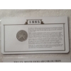 Image 8 : Two U.S. Silver Morgan Dollars in Display Cards & Protective Binder Page - 1885-O & 1899-O