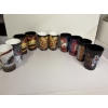 Image 1 : Sports Cups with Case - 10 Cups Total - Cavs Cups (5) - Guardians Cups (2) - Mission BBQ American He