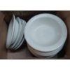 Image 1 : RESTAURANTEURS - Heavy Duty 6 1/2" Porcelain Bowls - Qty 30 - WHITE 