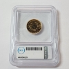 Image 3 : ICG Genuine United States 1883 Gold-Plated "Racketeer" Liberty Head "V" Nickel 