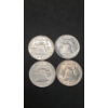 Image 2 : Assorted Years 90% Silver Franklin Half Dollars - $2.00
