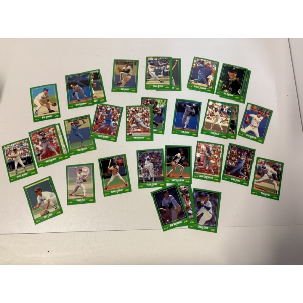 1988 Score Baseball Cards - Collector Set - 56 Magic Motion Trivia Cards - 660 Player Cards 