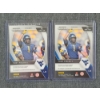 Image 4 : Two Tony Fields II Rookie Autograph Cards 2021 Panini Prizm Draft Picks No. DPA-TOF - 2 Diff Foils!