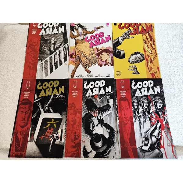 Lot of 6 Image Published Graphic Novels - The Good Asian