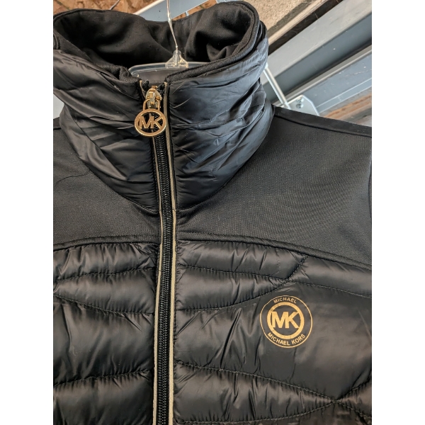 MK MIchael Kors Size Small, Long Black Winter Jacket. Like New!