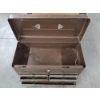 Image 3 : Vintage Metal Locking 19''x14''x9'' Tool Chest With Drawers -No Shipping Available