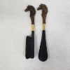 Image 4 : Vintage Mid-20th Century Equestrian Valet Set: Shoe Brush and Shoehorn  