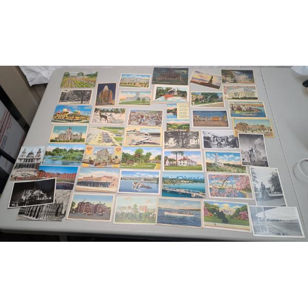 Assorted Postcard Collection From Various Places In The U.S 