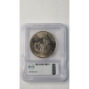 Image 3 : ICG 1977 MS66 Eisenhower Dollar Signed By Austin Hutto, ICG President