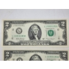 Image 2 : Lot of 5 Consecutive United States Series 2017 A $2 Bills SN: L13053195-L1305199