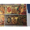 Image 5 : x10 Assorted Anime "One Piece" 999999 24K Gold Foil Banknotes Set