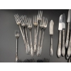 Image 2 : Large Lot of Silverplated Flatware Weighing in Total 4.4 Pounds 
